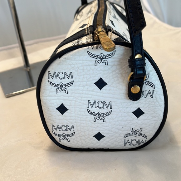 MCM Monogram Papillon Crossbody Bag - Picture 7 of 13